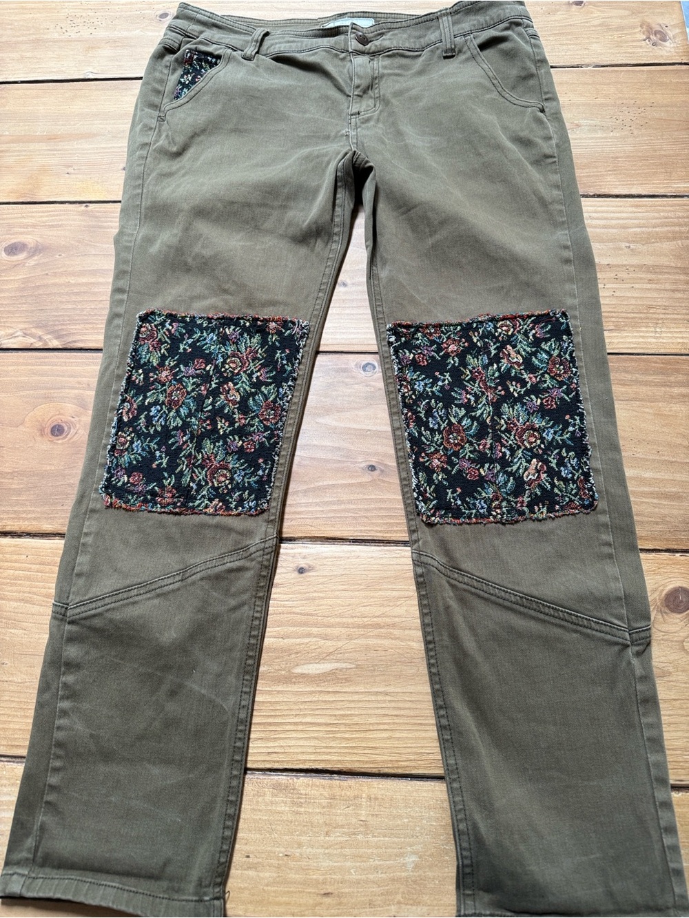 FREE PEOPLE patch work pants